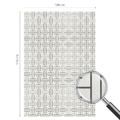 Folija za zaštitu od pogleda Simetrična pletenica