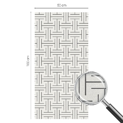 Folija za zaštitu od pogleda Simetrična pletenica