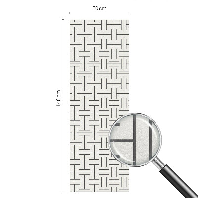 Folija za zaštitu od pogleda Simetrična pletenica