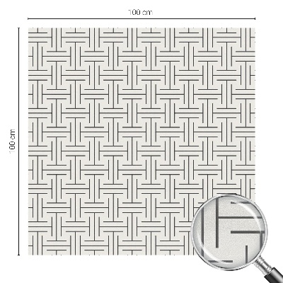 Folija za zaštitu od pogleda Simetrična pletenica