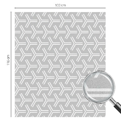 Samoljepljiva folija za staklo vitraj Minimalističke linije