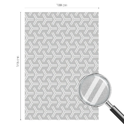 Samoljepljiva folija za staklo vitraj Minimalističke linije