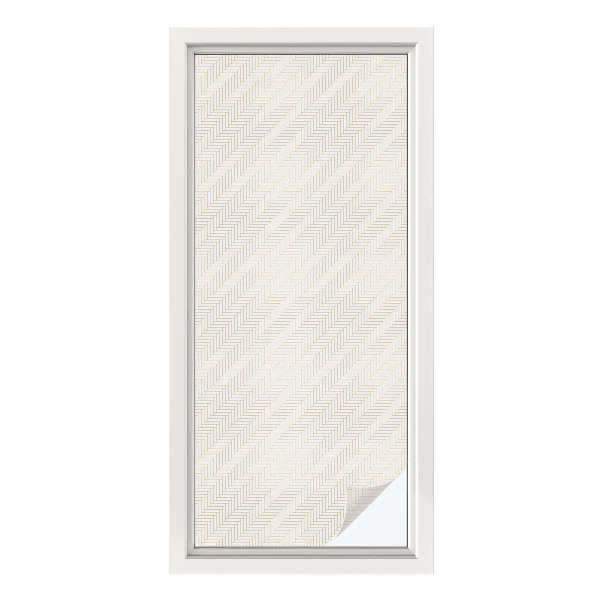 Folija za prozore zaštita od pogleda Elegancija riblje kosti