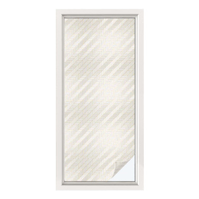 Folija za prozore zaštita od pogleda Elegancija riblje kosti