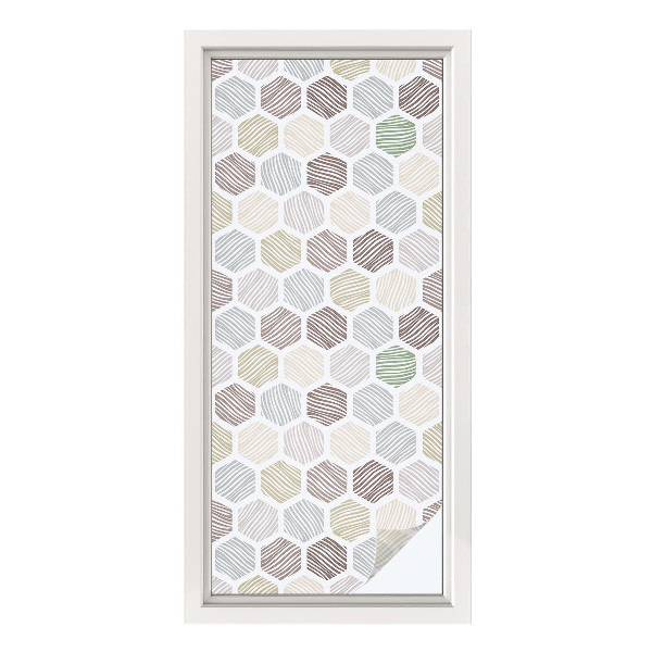 Folija za zaštitu od pogleda Geometrijski valovi