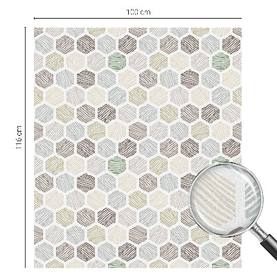 Folija za zaštitu od pogleda Geometrijski valovi