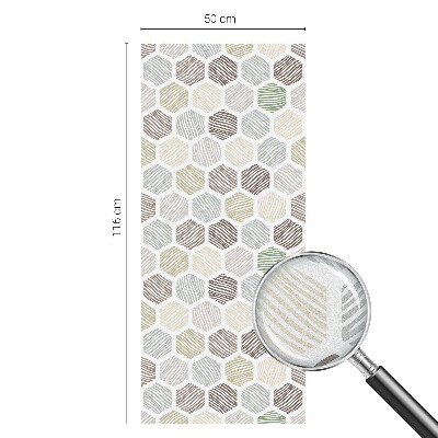 Folija za zaštitu od pogleda Geometrijski valovi