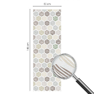 Folija za zaštitu od pogleda Geometrijski valovi
