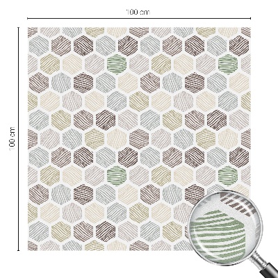 Folija za zaštitu od pogleda Geometrijski valovi