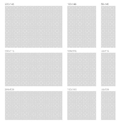 Mliječna folija za staklo vitraj Simetrične elipse