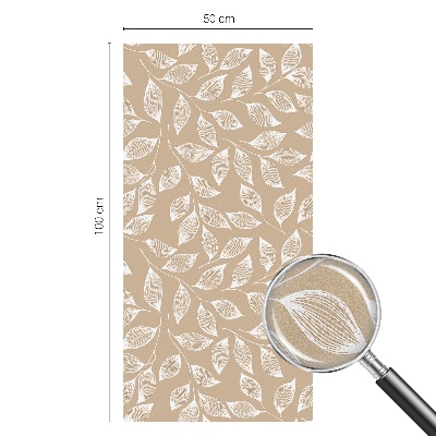 Dekorativna folija za staklo Lišće prirode