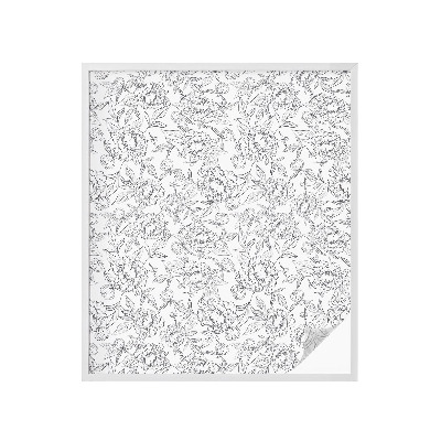 Folija za zaštitu od pogleda Cvjetni motiv