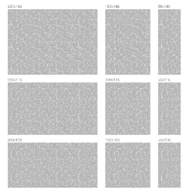 Dekorativna folija za staklo Lisnata elegancija