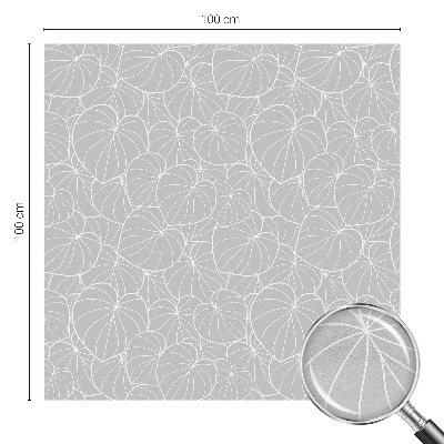 Dekorativna folija za staklo Lisnata elegancija