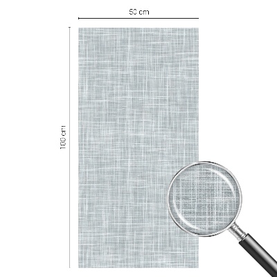 Mliječna folija za staklo vitraj Nježno tkanje