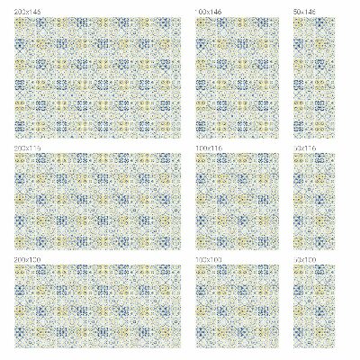 Folija za prozore zaštita od pogleda Klasične pločice