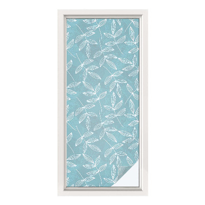 Dekorativna folija za staklo Lisnata elegancija