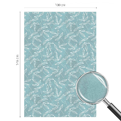 Dekorativna folija za staklo Lisnata elegancija