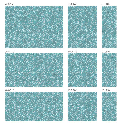 Dekorativna folija za staklo Lisnata elegancija