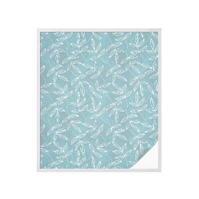 Dekorativna folija za staklo Lisnata elegancija