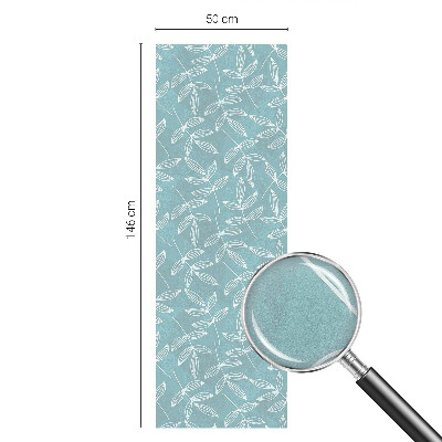 Dekorativna folija za staklo Lisnata elegancija