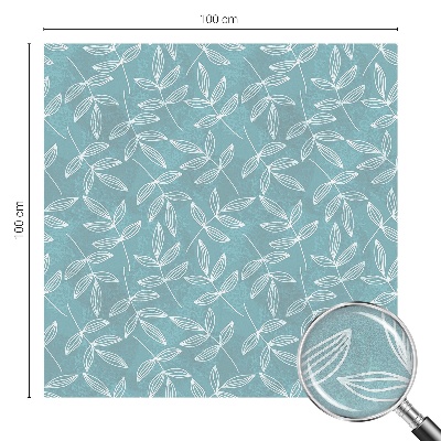 Dekorativna folija za staklo Lisnata elegancija