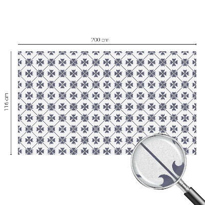 Folija za prozore zaštita od pogleda Biljni motiv