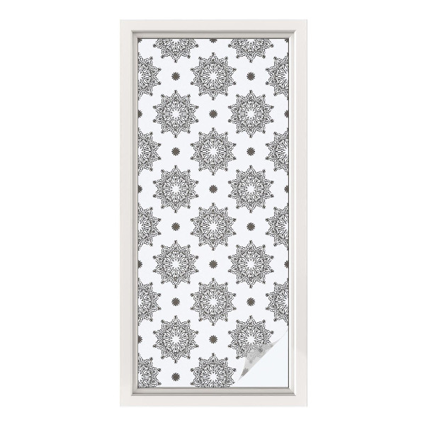 Folija za prozore zaštita od pogleda Klasične rozete