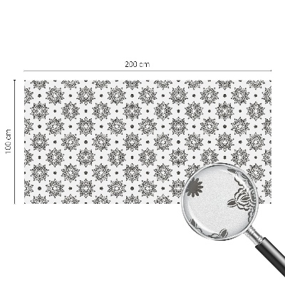 Folija za prozore zaštita od pogleda Klasične rozete