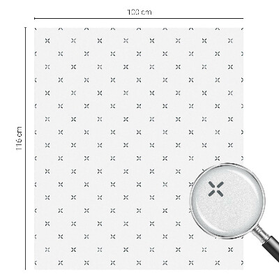 Folija za zaštitu od pogleda Geometrijski križevi