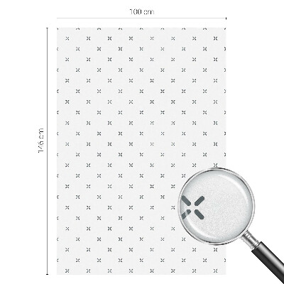 Folija za zaštitu od pogleda Geometrijski križevi