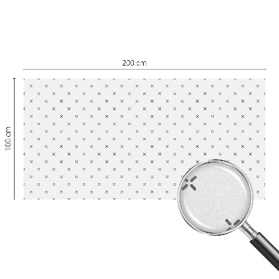 Folija za zaštitu od pogleda Geometrijski križevi