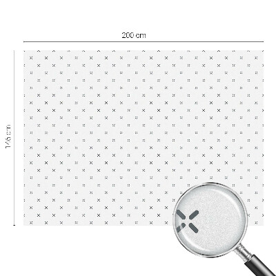 Folija za zaštitu od pogleda Geometrijski križevi