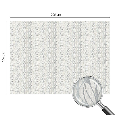 Samoljepljiva folija za staklo vitraj Lisnati uzorak