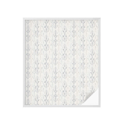 Samoljepljiva folija za staklo vitraj Lisnati uzorak