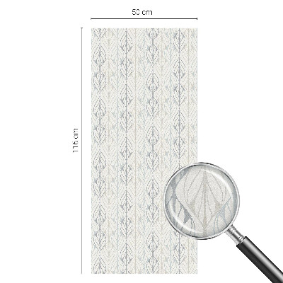 Samoljepljiva folija za staklo vitraj Lisnati uzorak