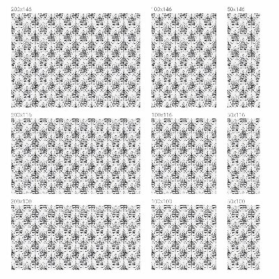 Mliječna folija za staklo vitraj Lisnata elegancija