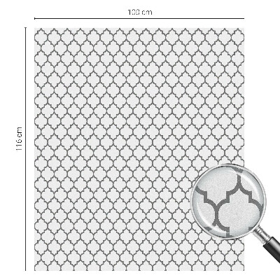 Dekorativna folija za staklo Geometrijski uzorak