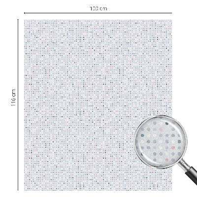 Folija za prozore zaštita od pogleda Pastelne točkice