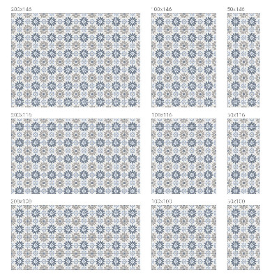 Samoljepljiva folija za staklo vitraj Cvjetni mozaik