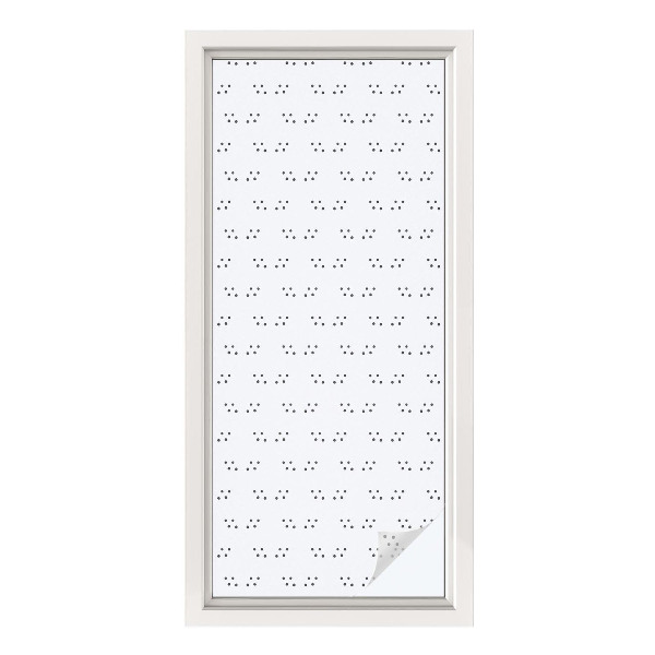 Dekorativna folija za staklo Točkasti uzorak