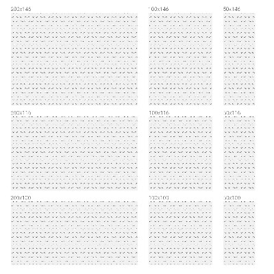 Dekorativna folija za staklo Točkasti uzorak