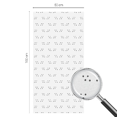 Dekorativna folija za staklo Točkasti uzorak
