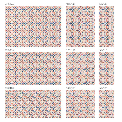 Folija za prozore zaštita od pogleda Šareni uzorci