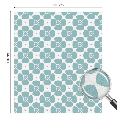 Dekorativna folija za staklo Cvjetna simetrija