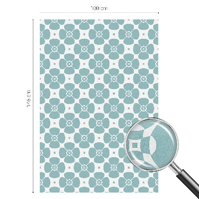 Dekorativna folija za staklo Cvjetna simetrija