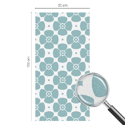 Dekorativna folija za staklo Cvjetna simetrija