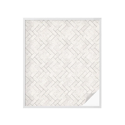 Samoljepljiva folija za staklo vitraj Motiv riblje kosti