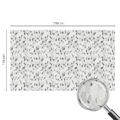 Mliječna folija za staklo vitraj Suptilna elegancija