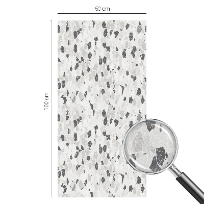 Mliječna folija za staklo vitraj Suptilna elegancija